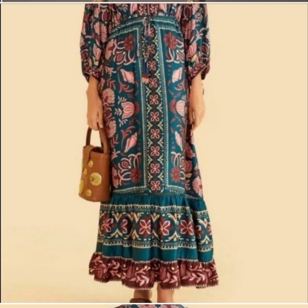 Farm Rio Seashell Maxidress - Picture 4 of 5